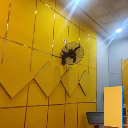 LBAawxe Acoustic Foam Panels, Self-adhesive Acoustic Panels, High Density Tiles Sound Insulation Panels(3cm-5pcs)