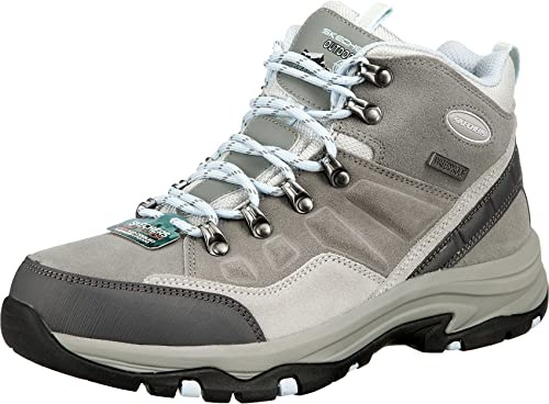 Skechers Damen Trego Rocky Mountain Walking-Schuh,Grey, 38.5 EU
