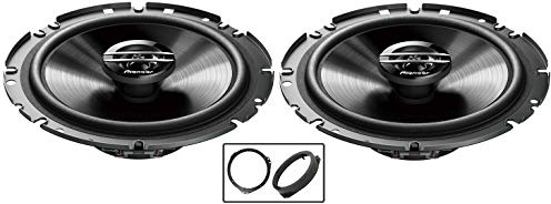 Seat Ibiza Speaker upgrade Front Door Pioneer car speakers 6.5 17cm 300W