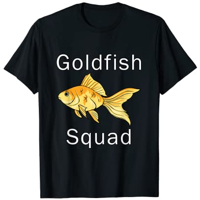 Aquaristics Hobby Goldfish Squad Cute Goldfish T-Shirt