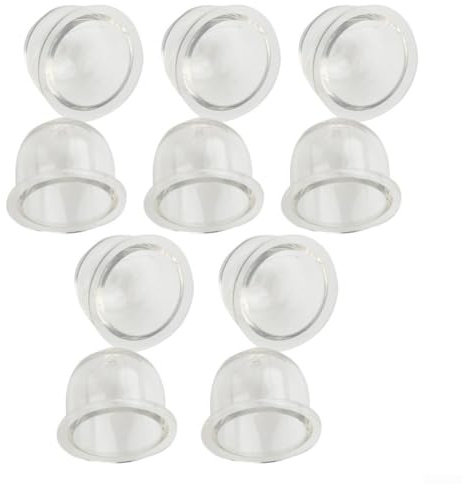 Kraftstoffpumpe Vergaser Primer Birne Für Kettensägen Gebläse Trimmer Freischneider Benzin Kraftstoff Primer Birne Pumpe für Kettensägen, Trimmer, Gebläse Cutter Rasenmäher (10x 19mm)