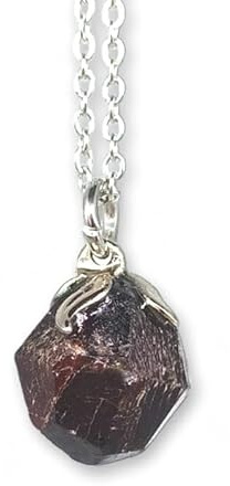 TENET Crigema - Collier avec pendentif en pierres semi-précieuses, fait à la main