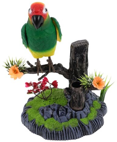 HOMOBABE Multi-setting Bird Toy Electric Bird Simulation Sounds Decor for Boys and Girls Toys for Toddlers Home School