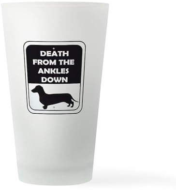 CafePress Ankle Death Pint Glass, 16 oz. Drinking Glass