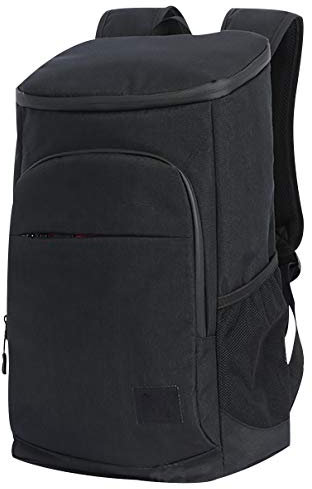 Kühlrucksack Groß Kühlrucksäcke Kühl Rucksack Cooler Rucksack Herren Kühler Rucksack Jugendliche Großer Kühlrucksack Strand Picknick Picknickrucksack Für Camping BBQ Wandern Wasserdicht Schwarz