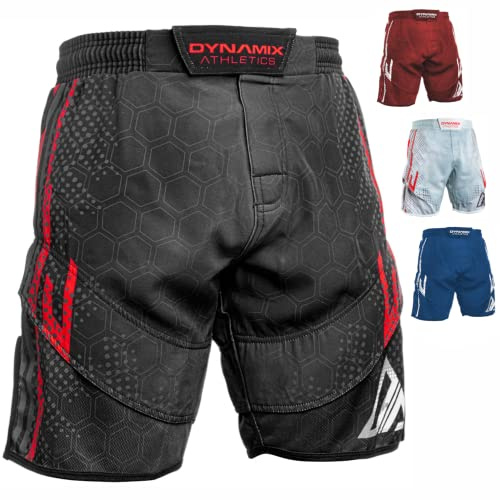 Dynamix Athletics Hybrid MMA Fight Shorts Sharp - Grappling Kampfsport Fitness Mixed Martial Arts Sport Training Hose für Herren mit MESH-Gewebe