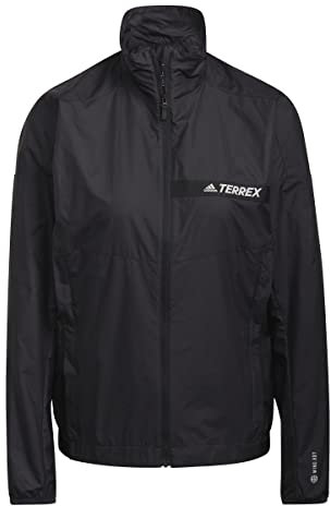 Adidas Womens Windbreaker Terrex Multi Wind Jacket, Black, H53410, S