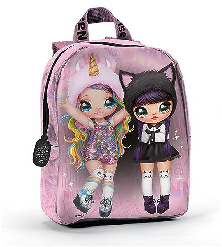 CARTOON NaNaNa Surprise Mochila para la escuela 30 cm niños, Rosa, 27 x 22x 9 cm