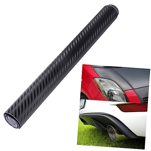 Mobestech Carbonfaserfolie Wrap Rolle Selbstklebend Für Auto Fahrzeug Dekor Wasserfest Lackschonend Einsetzbar