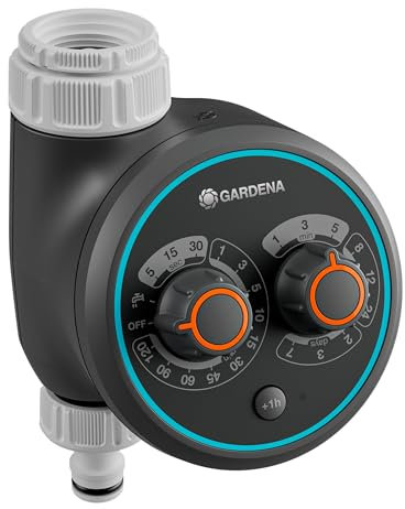 Gardena Controllo irrigazione acqua Control EasyPlus: 69 programmi di irrigazione predefiniti, controllo manuale, funzionamento facile (1897-20)