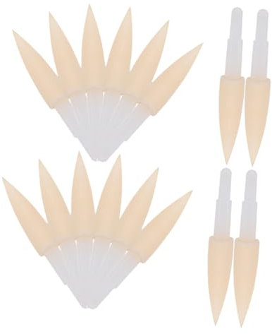 WEKAMOS 25stücke Schwamm Kalligraphie-stiftspitzen Ersatzbürstenköpfe Für Schreibwerkzeuge Austauschbare Pinselstiftköpfe Für Kalligraphie-übungen Und Künstlerische Kreationen