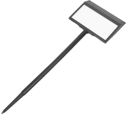 jojofuny Targa Numero Solare LED da Lampada House Plaque Inossidabile con Crepuscolare Indirizzo Casa Facile da Installare Completo per Giardino e Ingresso