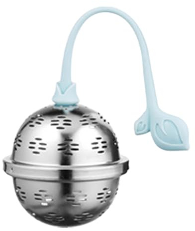 Sosoport Stainless Steel Tea Ball Infuser Large with Handle Spice and Tea Strainer for Loose Leaves Hot Pot Soup and Brine Brewing