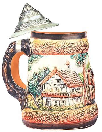 Generisch Bierdosen Kostüm | Klassisches Bierglas Kostüm Erwachsene | Luftdurchlässiger Funktionsoverall Für Oktoberfest Feste Cosplay Partys Frauen Männer Mädchen