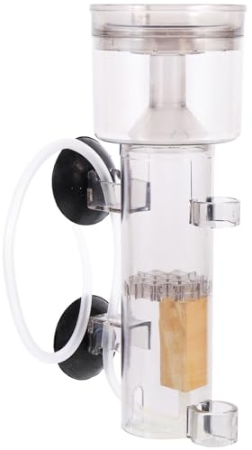 HOODANCOS Fish Tank Protein Skimmer Acrylic Saltwater Aquarium Protein Filter Small Size Rs-4003 for Home Marine Tanks