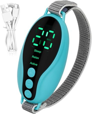 Herramienta manual recargable para el sueño – Dispositivo multifuncional EMS con microcorriente y terapia térmica, instrumento de relajación portátil | Soporte portátil de descanso para adultos