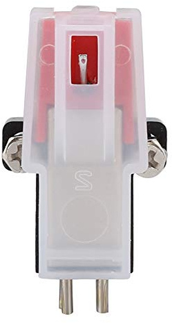 Elprico Tocadiscos de Repuesto para Tocadiscos Agujas Stylus Doble imán móvil Estéreo Reproductor de Discos de Vinilo Aguja para fonógrafo
