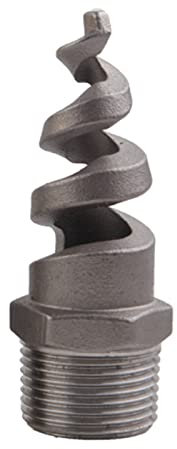 SpirWoRchlan Spiralkegel Zerstäubungsdüse männlich Edelstahl Spiralkegel Sprühdüse Weitwinkel A