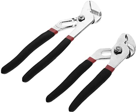 Angoily 4pièces Pince à Tuyau Universelle Pince à Joint De Grooved Pour Plomberie Outils De Réparation à Domicile