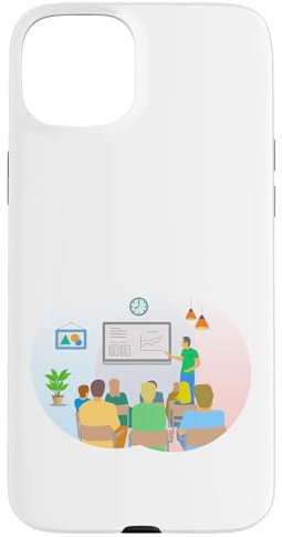 Meeting in The Conference Room Boardroom Meeting Office Case for iPhone 15 Plus