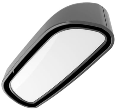 PENIKOKO Espejo para Coche Ajustable de Punto Ciego Abs Vidrio Resistente, Visión Amplia y Ángulo Regulable, 1 Unidad, Accesorio Exterior para Seguridad Vial en Conducción Diaria