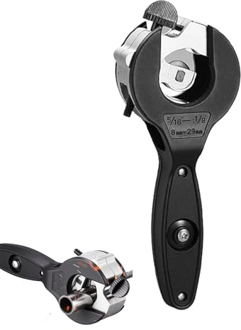 Weldphur Tagliatubi per Tubi in PVC | Tagliatubi a Cricchetto per Tubi in PVC | Attrezzi Idraulici per Costruzione Ristrutturazione Casa Lavori Elettricista,per Ristrutturazione Casa Manutenzione
