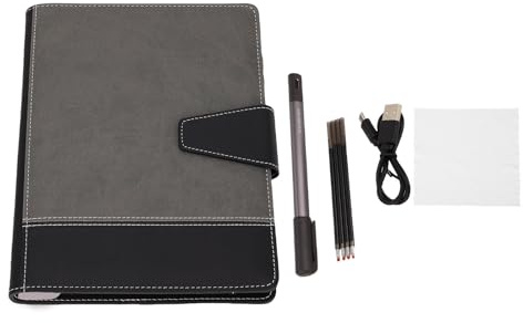 Digital Innovative Pen Notebook Set | Erasable Reusable Electronic Writing Pad | Real Time Sync for Work Notes/Business Meetings | 64 Pages, 1024 Pressure Levels
