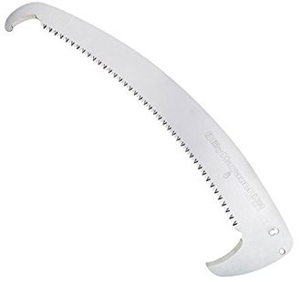 SILKY Hayauchi/Todoku Ersatzsägeblatt 390 mm | extra grob 6,5 Z/30 mm | Kerbe 2,3 mm | Nickelbeschichtet, Premium Japanese Steel | Radius 650 | KZSI177401