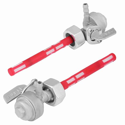 Qiilu Moto Universel Robinet de Carburant Essence, Valve de Commutateur de Réservoir D'essence pour CB350 CB400 CB750 CB900 CX500 CX500C CX500D