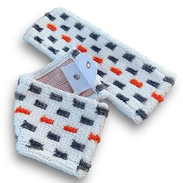 Kibros Lot 3 Packs 2 recharges Microfibre kit Lave-Sol Vigor Press'Pro | 2 recharges microfibre compatibles kit VIGOR Press'Pro, lavage dégraissage sols toutes surfaces, multi-usage.