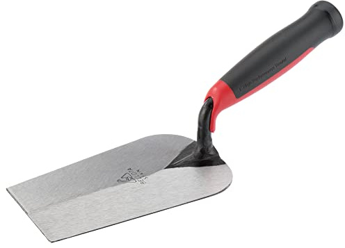 Bellota TRF43ABM - Truelle de Maçon Andalouse avec Lame Forgée et Manche Bi-matière, Outil des Professionnels du BTP