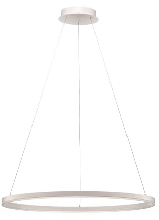 Arcchio LED Albiona (Modern) in Weiß aus Metall (1 flammig,) Küchenleuchte