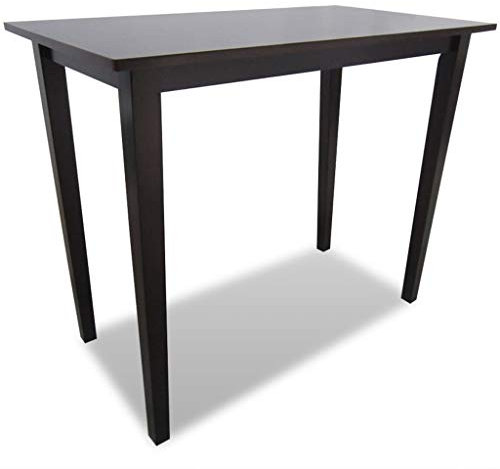 MNISDFL Konferenztisch Bartisch Stehtisch Balkontisch Bartisch Holz BraunLeicht zu montieren