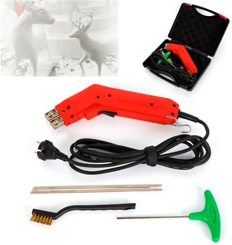 YyanLAK 220v Schiuma Cutter Elettrico 650°C Coltello Caldo Elettrico Kit Utensili da Taglio Schiuma di Polistirolo per Schiuma, Piastre