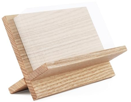 Visitenkartenhalter für den Schreibtisch – Holz-kleine Kartenhalter, professioneller Schreibtisch Visitenkartenständer, Holz-Namenskartenhalter, Büro, Visitenkartenhalter Aufbewahrung…