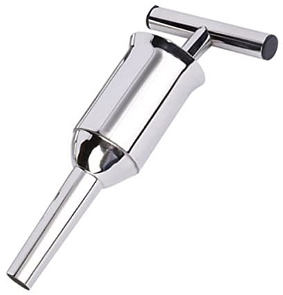 LIFKOME Tritacarne Insaccatrice Per Salsicce Insaccatrice A Manovella Kit Per La Produzione Di Salsicce Tubo 201 Materiale Facile Da Pulire