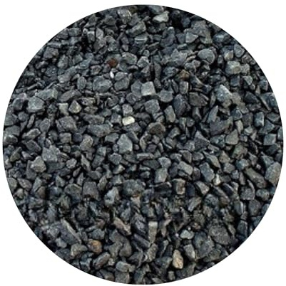 Best For Garden | Natürliche Basalt-Splitter |Schwarze kieselsteine und zierkies anthrazit | Deko steine für Garten, Bodendecker| Natürlicher pflanzsteine Pflanzen & Gartendekoration im Außenbereich