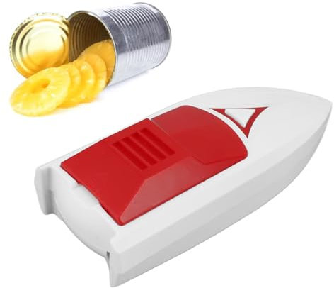 XHTLLO Apriscatole Elettrico a Mani Libere, Apriscatole Automatico in Vetro Per Cucina, Gadget da Cucina Portatile Ed Efficiente