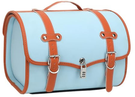 MLqkpwy Motorrad-Satteltaschen, Motorrad-Rücksitztasche - Helmtasche 33L Gepäckaufbewahrungsrucksack | Motorrad-Hecktasche, wasserdichte Aufbewahrung, Radfahren, Reisen, Gepäcktasche
