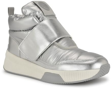 NINE WEST Tumble, Botas Cortas al Tobillo Mujer, Plata 040, 37 EU