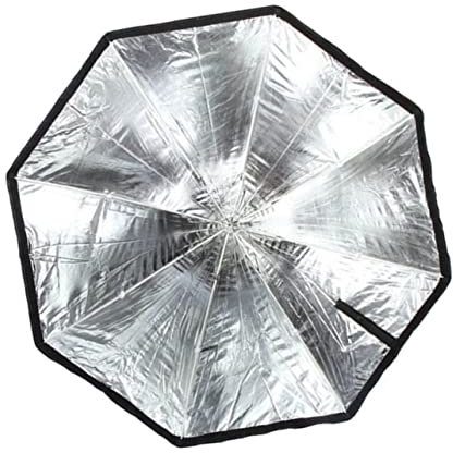 KONTONTY 1stück Kreative Fotografie Softbox Faltbare Achteckige Umbrella Softbox Für Outdoor Fotografie Einfach Zu Bedienen Lagern Für Lichtmodifikation Und Fotostudio
