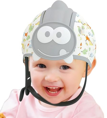 Baby-Schutzhelme, Krabbelhelme | Sicherheitsschutzhut,Weiche | kollisionssichere, ultraleichte, atmungsaktive Helme für Kinder im Alter von 6 bis 24 Monaten zum Krabbeln und Gehen