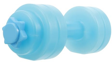 MUSISALY Dumbbell Water Bottle Large Capacity Fitness Sports Dumbbell Shaped Water Bottle for Gym Outdoor Use