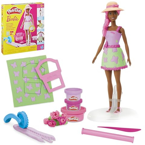Play-Doh, Barbie, Set di Bambole Festa in Giardino