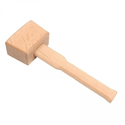 Fonowx 2x Martelli Manuali in Legno con Manico per Fai Da Te, Carpenteria