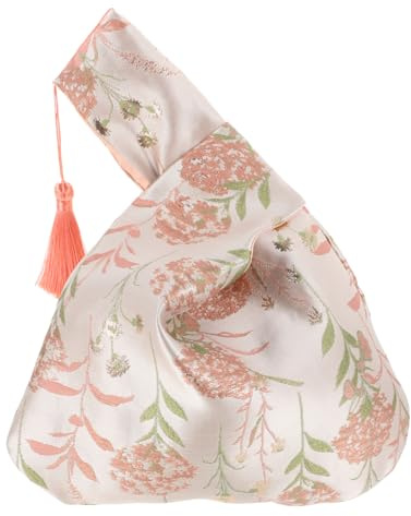 BESPORTBLE Japanische Handgelenktasche Im Antiken Stil Für Damen Kleine Stofftasche Hanfu Accessoire Leichte Tragbare Tasche Für Alltag Und Festliche Anlässe
