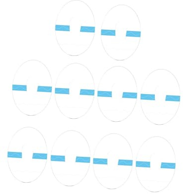CALLARON 20stücke Transparente Sensorpflaster Wasserdichte Klebeband Kleine Rutschfeste Sensorbefestigungspflaster Für Sport Zuverlässige Und Einfache Sensorpflaster