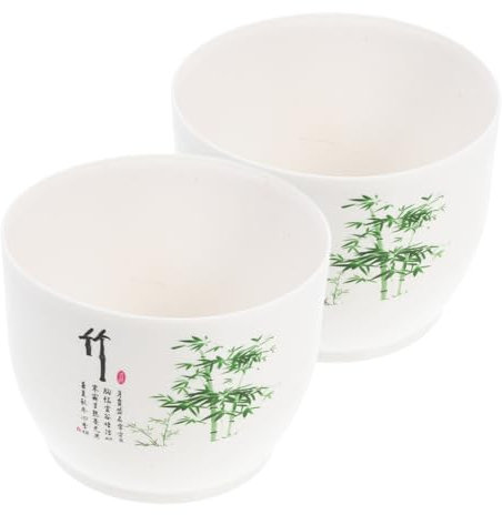 UKCOCO 2pezzi Da Idroponico in Plastica Fioriera Ciotola Per Narcisi e Piante Acquatiche Decorazione Da e Balcone e Riutilizzare