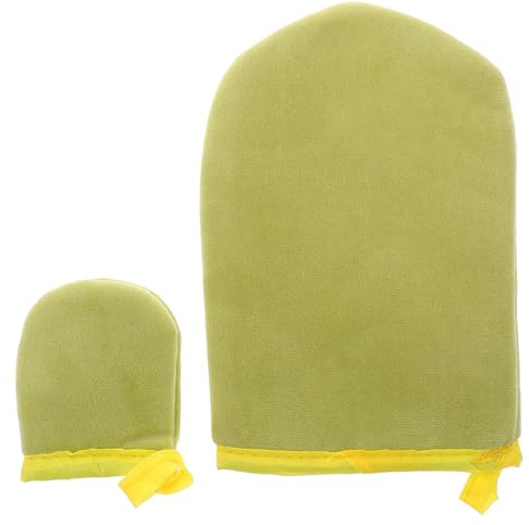 DINHEAROM 1 Set Di Guanti Per L'applicazione Dell'abbronzatura: Guanti Autoabbronzanti Per Lozione E Abbronzatura Senza Sole - Guanti Comodi E Uniformi Per La Cura Estiva