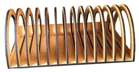 Colcolo Divisore per Dischi in Vinile, portadischi, Organizer Robusto e Facile da installare, Accessori Separatori, divisore per Album, per casa, Camera da